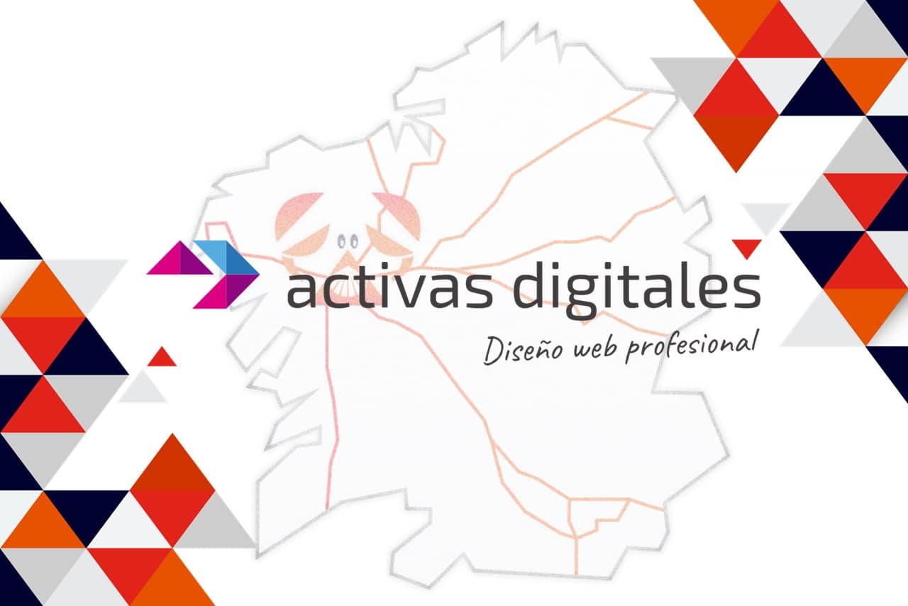 Composición con el logotipo de Activas Digitales